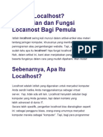 Apa Itu Localhost