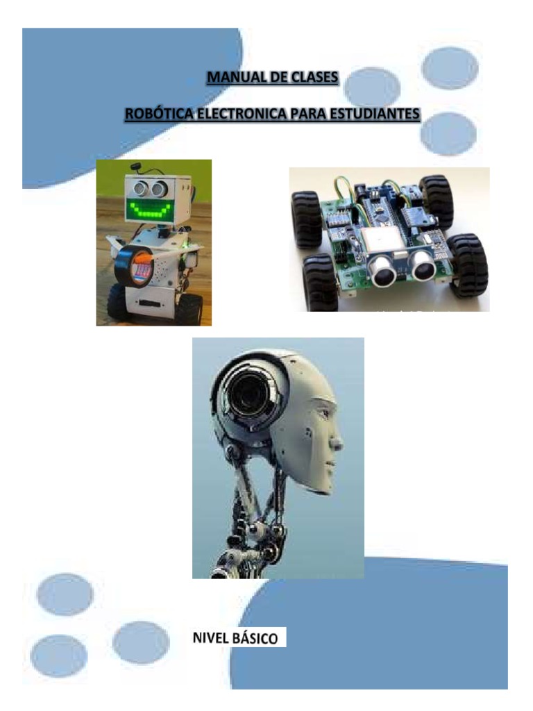 Manual de Robótica Electrónica Estudiantil | PDF | Robot | Robótica