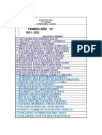 Nominas La Rinconada 2021-2022 Actualizadas 26-01-2022 Por Grupo