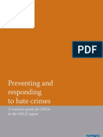 Preventing and Responding to Hate Crimes