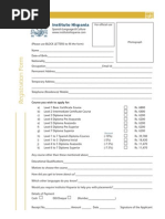 Application Form