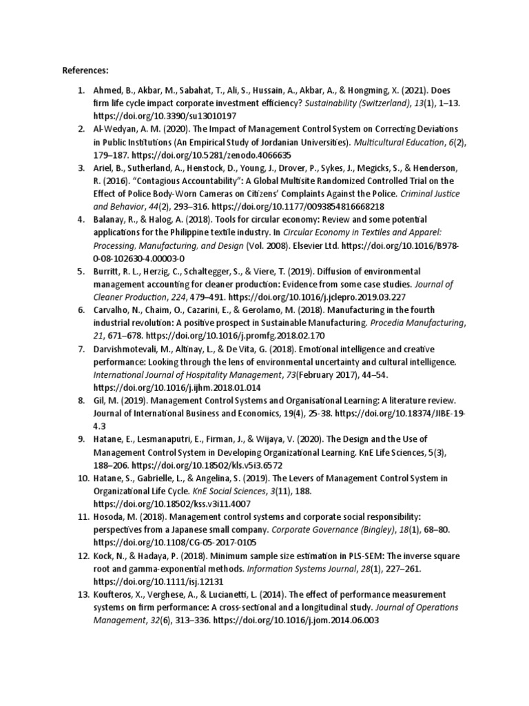 References pdf organizational behavior business