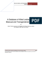 17-June-2011 - Public Release - A Database of Killed LGBT Filipinos