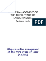 Active Management of The Third Stage of Labour Amstl