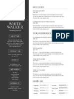 01 - Professional Clean Resume