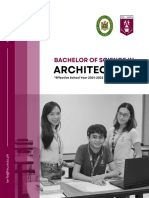 BS Architecture 2021 Curriculum 2