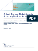 Chinas Rise As A Global Security Actor Implications For NATO