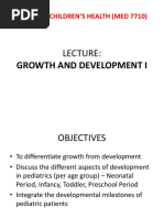 W1-1 Growth and Development I - Lecture