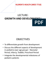 W1-1 Growth and Development I - Lecture