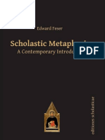 Edward Feser - Scholastic Metaphysics-Editiones Scholasticae (2014) - Traducción