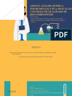 Análise química de biocombustíveis