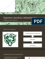 Ingeniero Mecánico Administrador