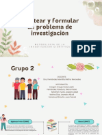 Plantear y Formular Un Problema