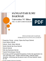 Pengantar Ilmu Dakwah