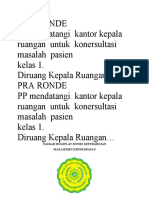 Naskah RP Ronde Keperawatan - Kel2