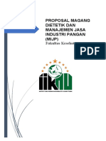 Proposal Magang DIetetik Dan MIJP