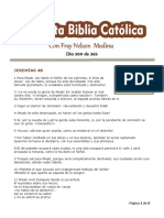 DÍA 309 - 365 Días para Leer La Sagrada Escritura