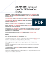 Core Values Bumn PDF