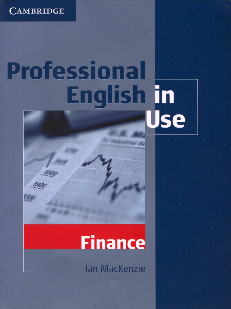 Professional english in use finance pdf