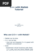 C++ With Matlab