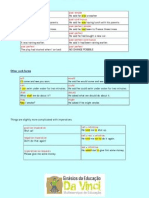 Reported Speech: Basic Tense Chart