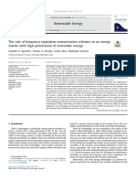 (Leido) The Role of Frequency Regulation Remuneration Schemes in An Energy Matrix With High Penetration of Renewable Energy