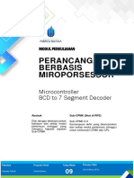 Module PBM9 (BCD 7 Segment Introduction)