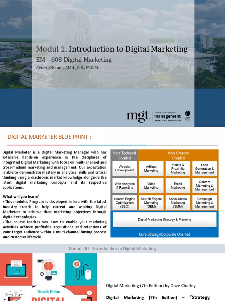 Modul Digital Marketing: Panduan Lengkap untuk Sukses di Era Digital
