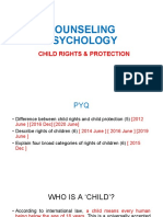 Child Rights & Protection