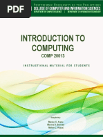 COMP 20013 - Introduction To Computing 2021