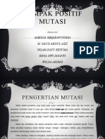 Dampak Positif Mutasi