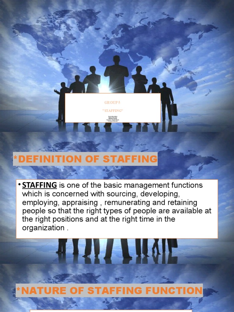 Staffing Final PDF Employment Recruitment