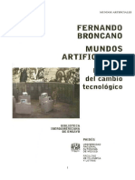 Broncano, F., Mundos Artificiales 2000