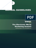 Manual Guidelines E-WMS