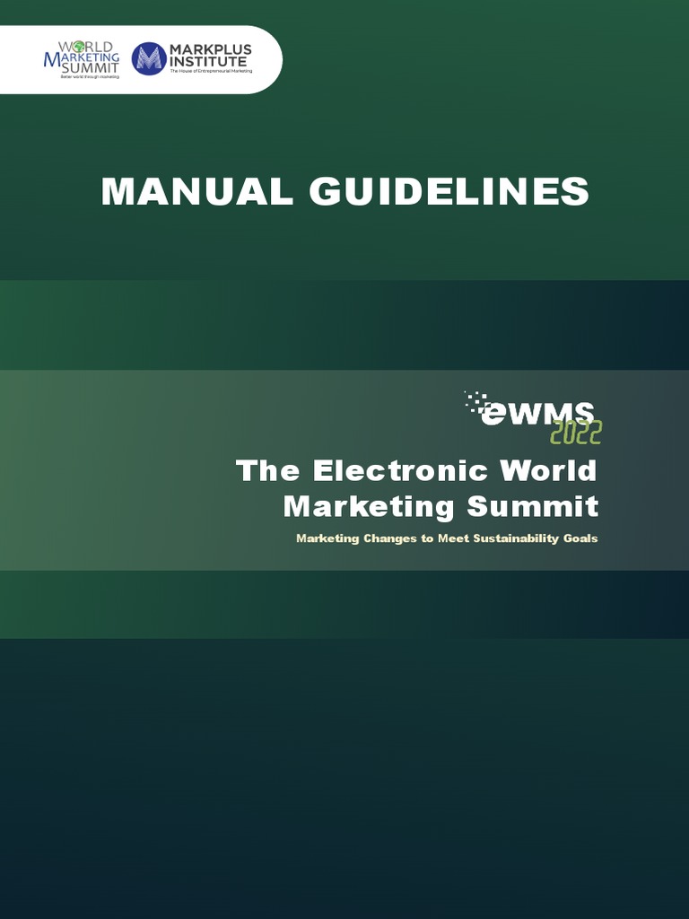 Manual Guidelines EWMS PDF