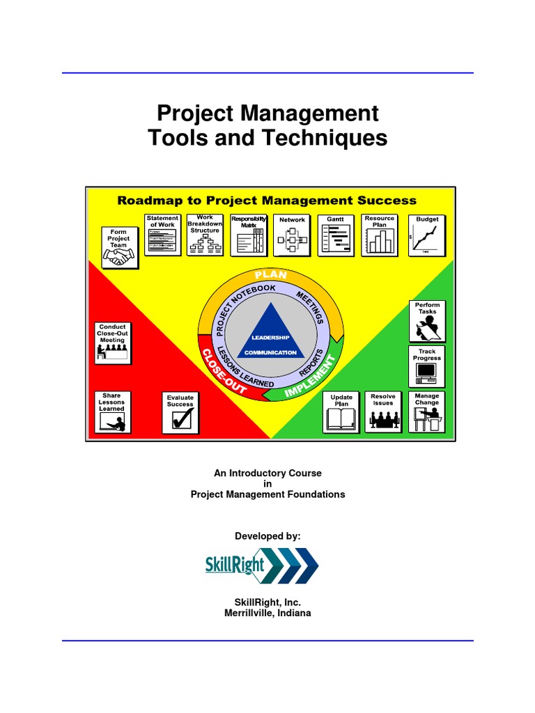 Project Management Tools and Techniques PDF | PDF | Project Management ...