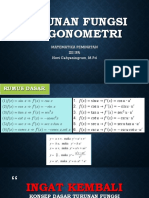 Turunan fungsi trigonometri