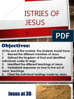Module 6 MINISTRIES OF JESUS