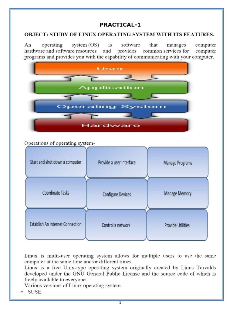 Linux Lab Manual PDF