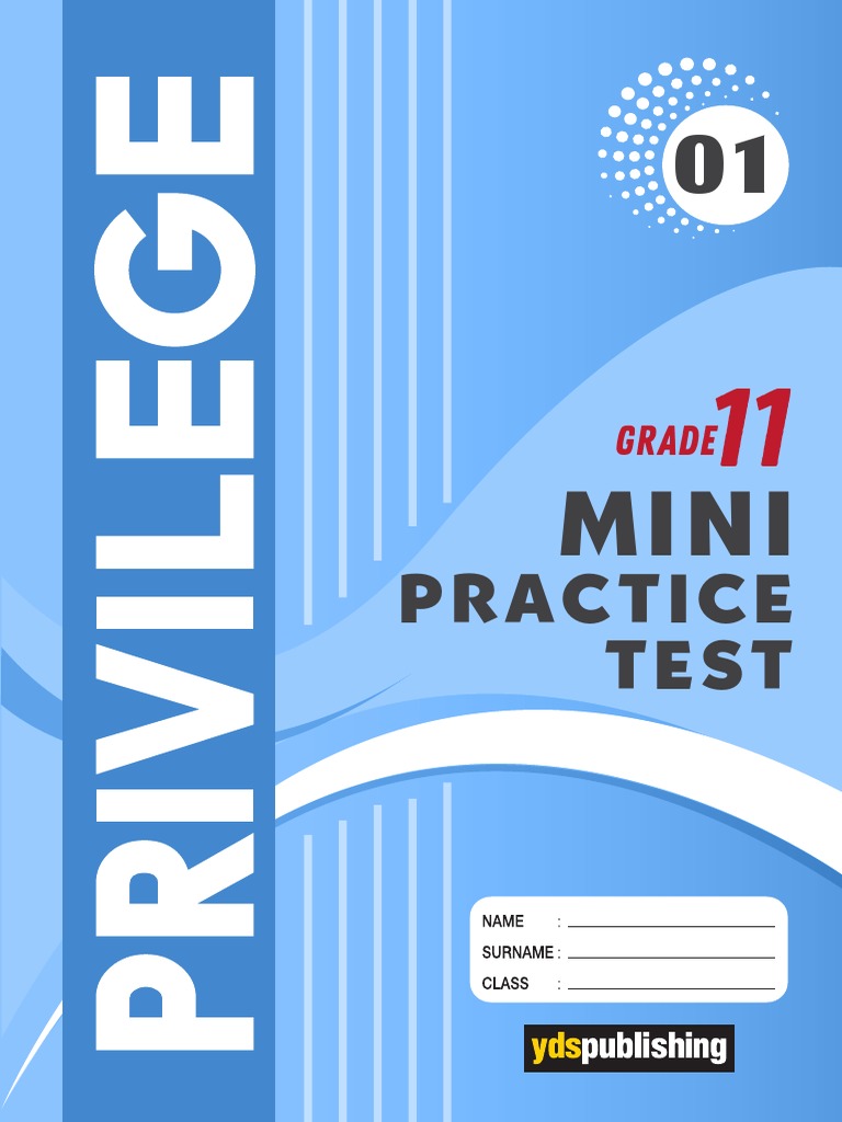 Grade 11 Privilege Mini Test Answers | PDF | Wig | Underwater Diving