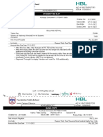 Billing Detail: Net Amount Payable