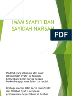 Imam Syafi'i Dan Sayyidah Nafisah