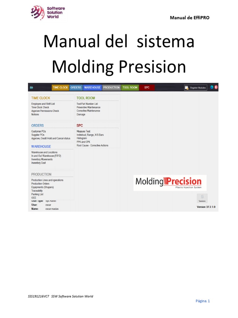 Manual Molding | PDF | Software | Informática