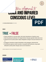 Systemic Approach To Coma and Impaired Conscious Level