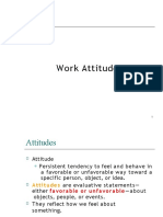 Lecture 5 Attitudes Job Satisfaction