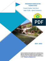 Program Penguatan Kompetensi Keahlian TPM 2021-2022