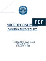 Microeconomics Assignment 2