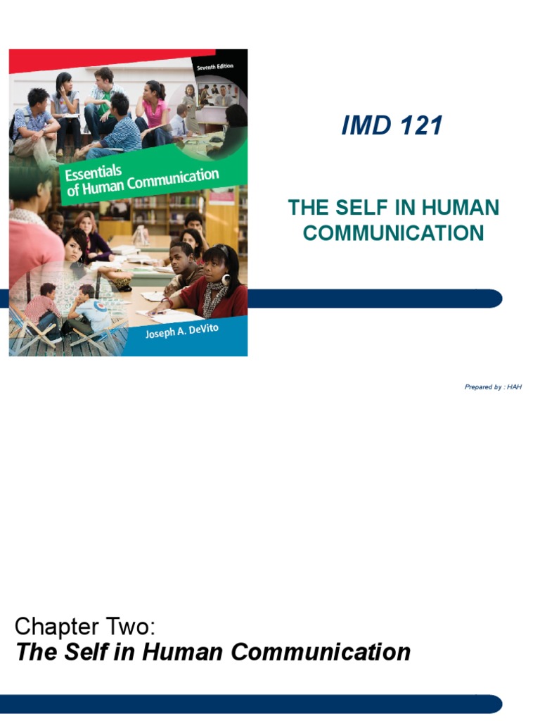 IMD 121 - Topic 2 - Self in Comm | PDF | Self Esteem | Self Concept