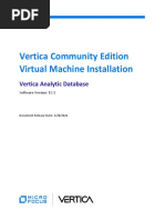 Vertica CE VM Download and Startup Instructions