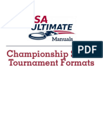 USAU TournamentFormats
